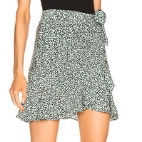 EUC Veronica Beard Kaia Skirt in Forest Green - Size 8 - Picture 2 of 15